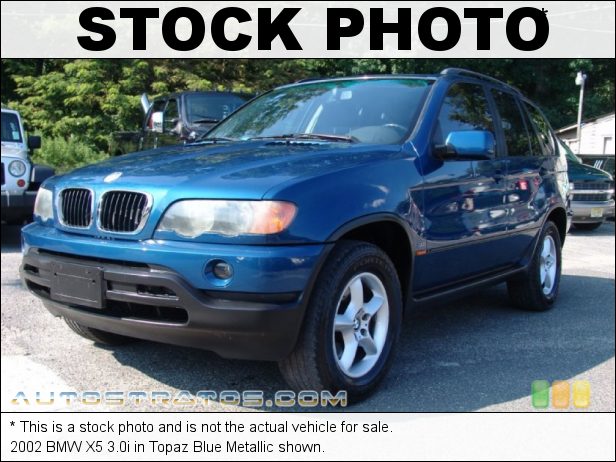 Stock photo for this 2002 BMW X5 3.0i 3.0 Liter DOHC 24V Inline 6 Cylinder 5 Speed Automatic
