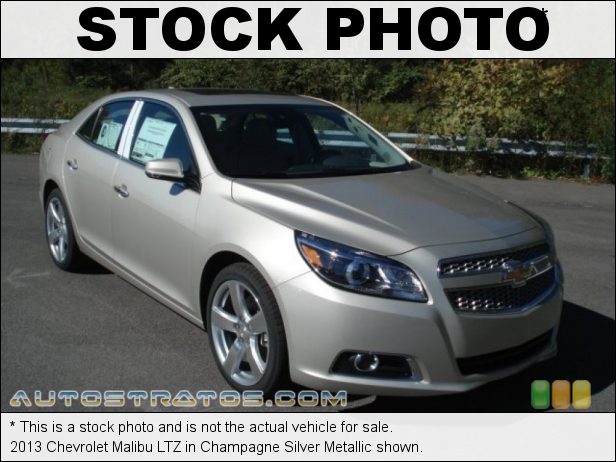 Stock photo for this 2013 Chevrolet Malibu LTZ 2.0 Liter SIDI Turbocharged DOHC 16-Valve VVT 4 Cylinder 6 Speed Automatic