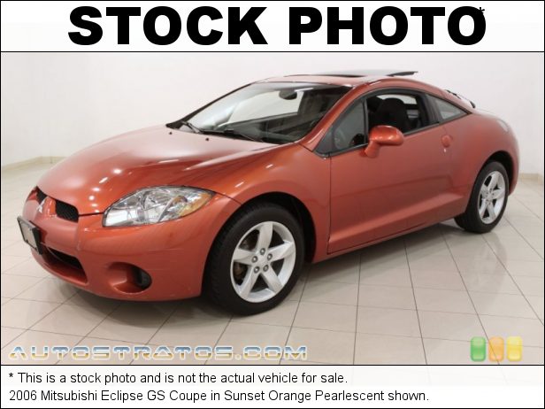 Stock photo for this 2006 Mitsubishi Eclipse GS Coupe 2.4 Liter SOHC 16 Valve MIVEC 4 Cylinder 5 Speed Manual