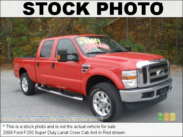 Stock photo for this 2009 Ford F250 Super Duty Lariat Crew Cab 4x4 6.4 Liter OHV 32-Valve Power Stroke Turbo Diesel V8 5 Speed TorqShift Automatic