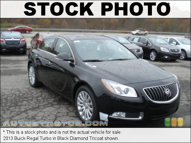 Stock photo for this 2013 Buick Regal  2.0 Liter SIDI Turbocharged DOHC 16-Valve VVT Flex-Fuel ECOTEC 4 6 Speed Automatic