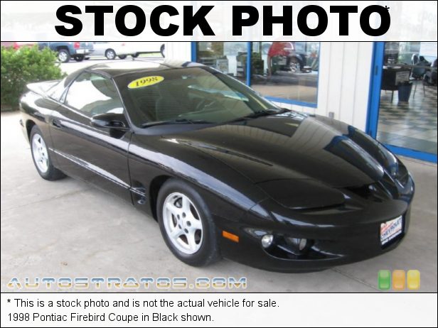 Stock photo for this 1998 Pontiac Firebird Coupe 3.8 Liter OHV 12-Valve V6 4 Speed Automatic