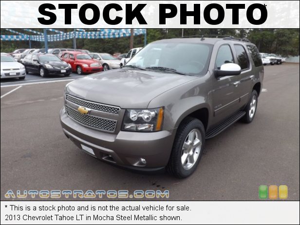 Stock photo for this 2013 Chevrolet Tahoe LT 5.3 Liter OHV 16-Valve Flex-Fuel V8 6 Speed Automatic