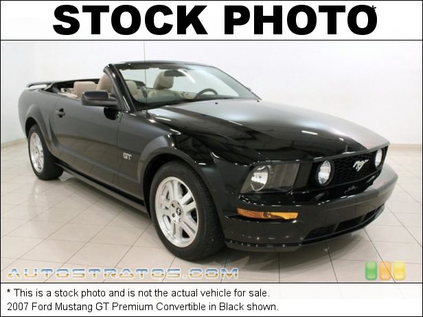 Stock photo for this 2007 Ford Mustang GT Premium Convertible 4.6 Liter SOHC 24-Valve VVT V8 5 Speed Automatic