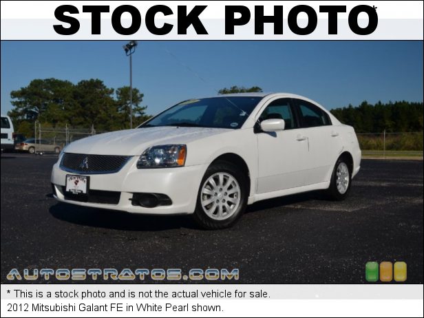 Stock photo for this 2012 Mitsubishi Galant FE 2.4 Liter SOHC 16-Valve MIVEC 4 Cylinder 4 Speed Sportronic Automatic