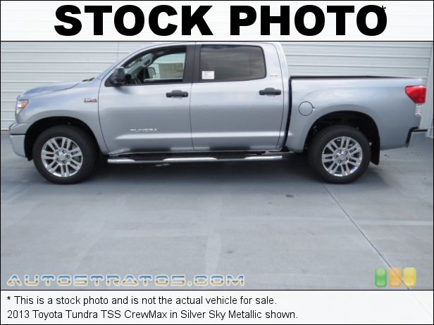 Stock photo for this 2013 Toyota Tundra CrewMax 5.7 Liter DOHC 32-Valve Dual VVT-i V8 6 Speed ECT-i Automatic