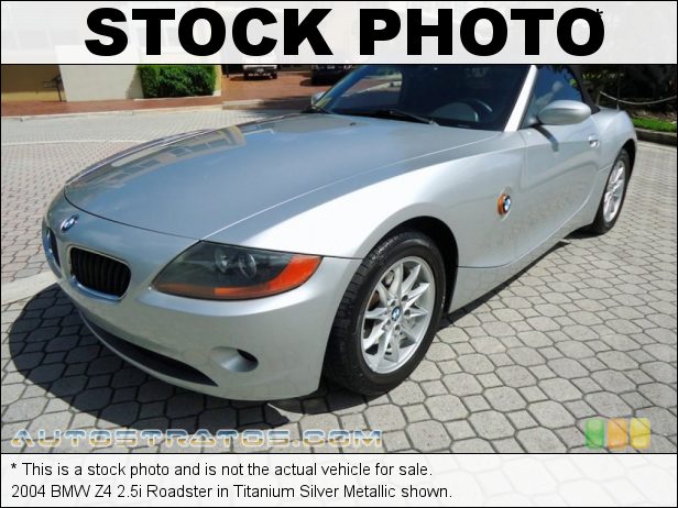Stock photo for this 2004 BMW Z4 2.5i Roadster 2.5 Liter DOHC 24-Valve Inline 6 Cylinder 5 Speed Manual