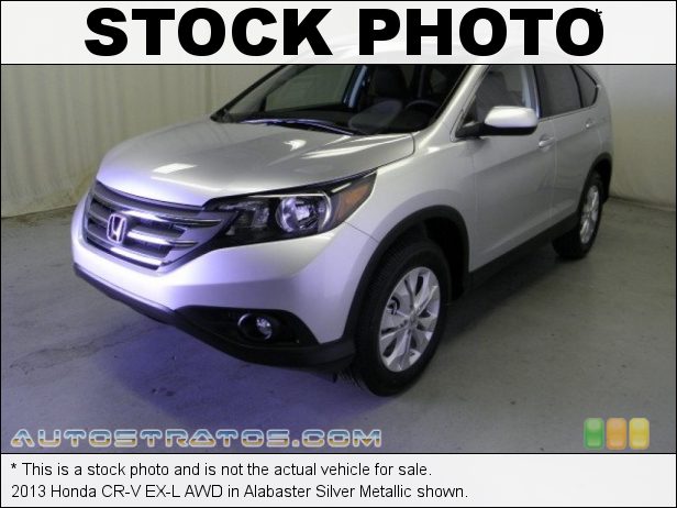 Stock photo for this 2013 Honda CR-V EX-L AWD 2.4 Liter DOHC 16-Valve i-VTEC 4 Cylinder 5 Speed Automatic