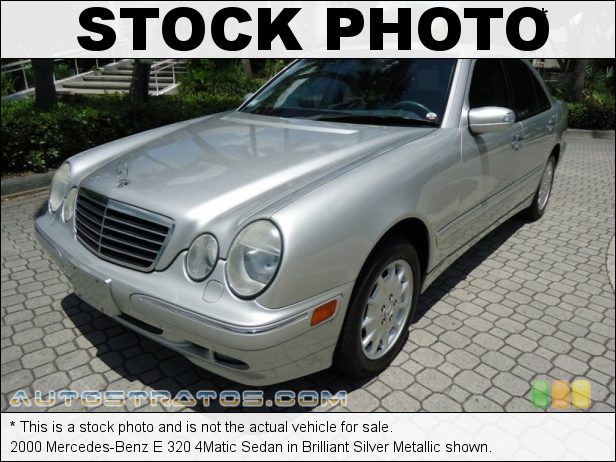 Stock photo for this 2000 Mercedes-Benz E 320 4Matic Sedan 3.2 Liter SOHC 18-Valve V6 5 Speed Automatic