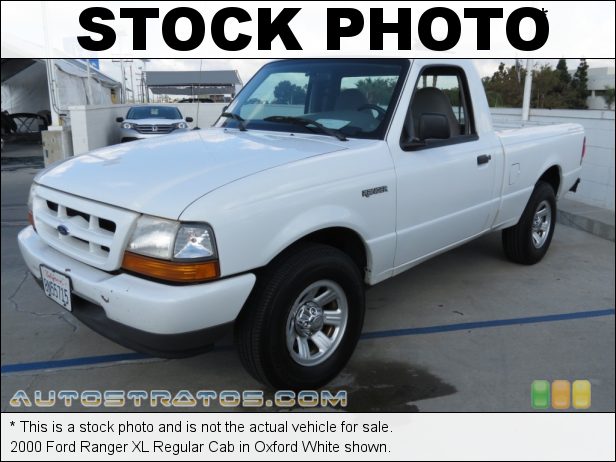 Stock photo for this 2000 Ford Ranger XL Regular Cab 2.5 Liter SOHC 8V 4 Cylinder 4 Speed Automatic