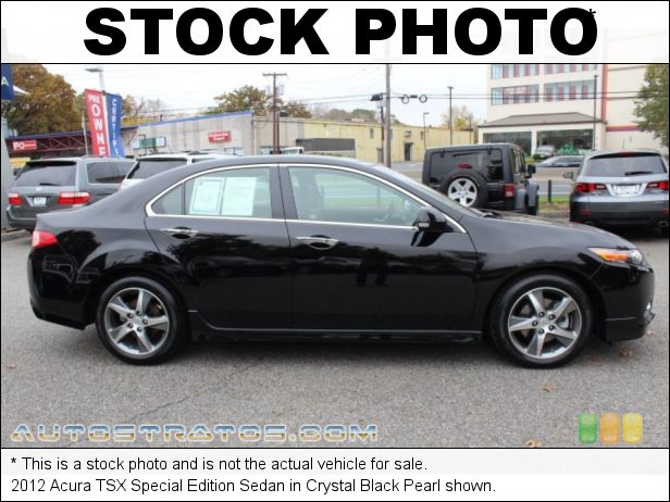 Stock photo for this 2012 Acura TSX Special Edition Sedan 2.4 Liter DOHC 16-Valve VTEC 4 Cylinder 6 Speed Manual