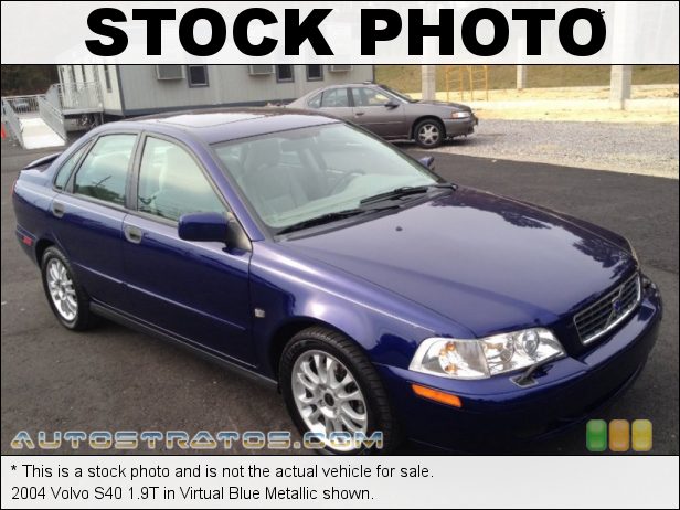 Stock photo for this 2004 Volvo S40 1.9T 1.9L Turbocharged DOHC 16V 4 Cylinder 5 Speed Automatic