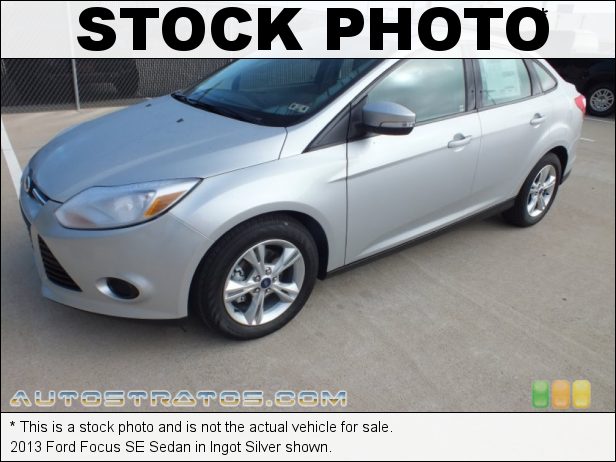 Stock photo for this 2013 Ford Focus SE Sedan 2.0 Liter GDI DOHC 16-Valve Ti-VCT Flex-Fuel 4 Cylinder 5 Speed Manual