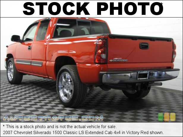 Stock photo for this 2007 Chevrolet Silverado 1500 Classic Extended Cab 4x4 5.3 Liter OHV 16-Valve Vortec V8 4 Speed Automatic