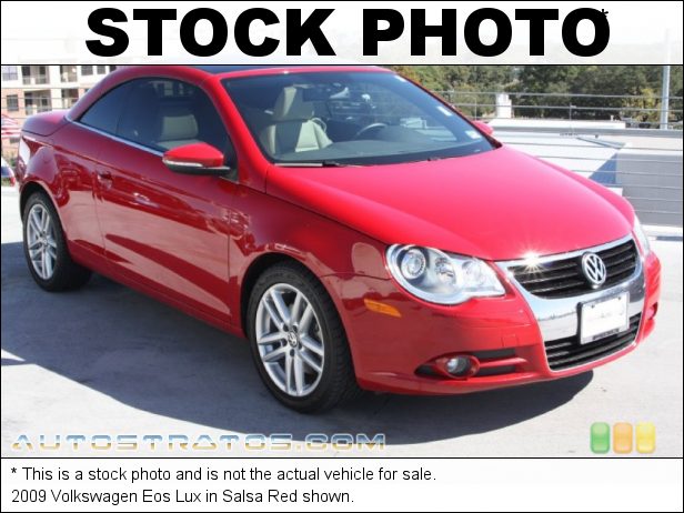 Stock photo for this 2009 Volkswagen Eos Lux 2.0 Liter FSI Turbocharged DOHC 16-Valve 4 Cylinder 6 Speed DSG Double-Clutch Automatic
