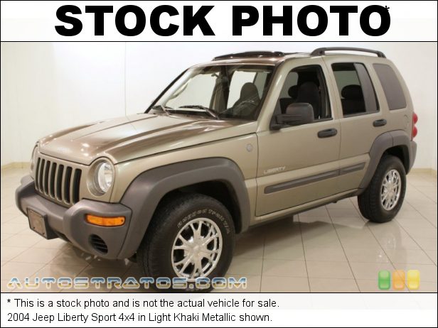 Stock photo for this 2004 Jeep Liberty 4x4 3.7 Liter SOHC 12V Powertech V6 4 Speed Automatic
