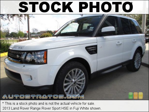 Stock photo for this 2013 Land Rover Range Rover Sport HSE 5.0 Liter GDI DOHC 32-Valve DIVCT V8 6 Speed CommandShift Automatic