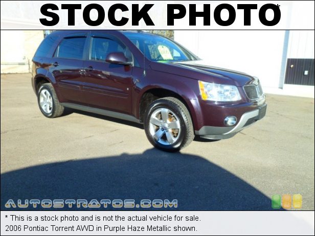Stock photo for this 2006 Pontiac Torrent AWD 3.4 Liter OHV 12-Valve V6 5 Speed Automatic