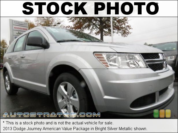 Stock photo for this 2013 Dodge Journey  2.4 Liter DOHC 16-Valve Dual VVT 4 Cylinder 4 Speed Automatic