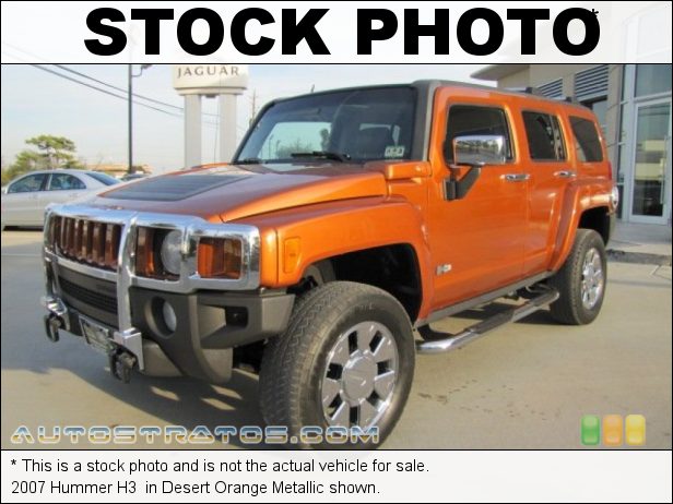 Stock photo for this 2007 Hummer H3  3.7 Liter DOHC 20-Valve Inline 5 Cylinder 4 Speed Automatic