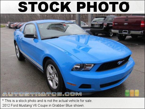 Stock photo for this 2012 Ford Mustang V6 Coupe 3.7 Liter DOHC 24-Valve Ti-VCT V6 6 Speed Manual
