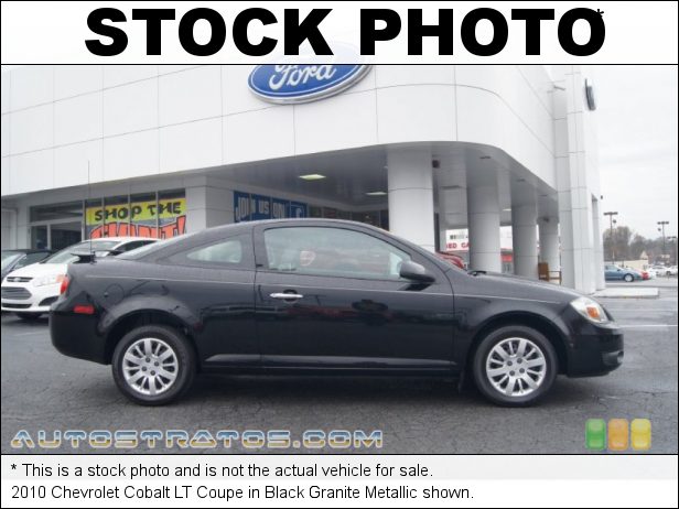 Stock photo for this 2010 Chevrolet Cobalt LT Coupe 2.2 Liter DOHC 16-Valve VVT 4 Cylinder 4 Speed Automatic
