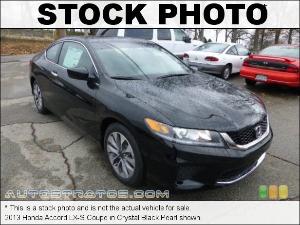 Stock photo for this 2013 Honda Accord LX-S Coupe 2.4 Liter Earth Dreams DI DOHC 16-Valve i-VTEC 4 Cylinder 6 Speed Manual