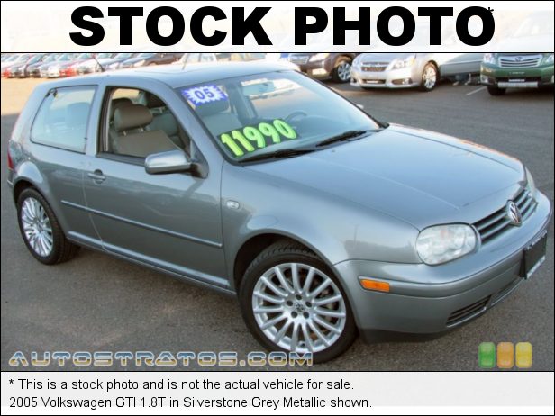 Stock photo for this 2005 Volkswagen GTI 1.8T 1.8 Liter Turbocharged DOHC 20-Valve 4 Cylinder 5 Speed Tiptronic Automatic