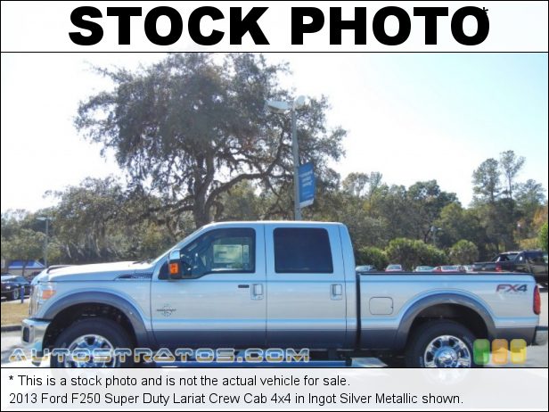 Stock photo for this 2013 Ford F250 Super Duty Lariat Crew Cab 4x4 6.7 Liter OHV 32-Valve B20 Power Stroke Turbo-Diesel V8 TorqShift 6 Speed SelectShift Automatic