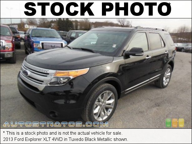 Stock photo for this 2013 Ford Explorer XLT 4WD 3.5 Liter DOHC 24-Valve Ti-VCT V6 6 Speed Automatic