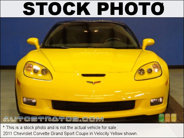 Stock photo for this 2011 Chevrolet Corvette Grand Sport Coupe 6.2 Liter OHV 16-Valve LS3 V8 6 Speed Paddle Shift Automatic