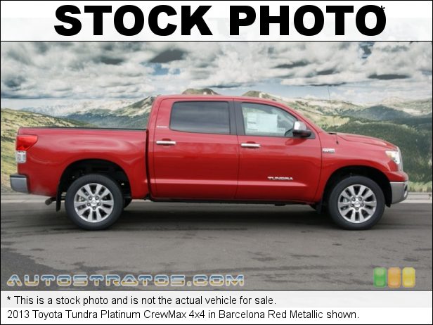 Stock photo for this 2013 Toyota Tundra Limited CrewMax 4x4 5.7 Liter DOHC 32-Valve Dual VVT-i V8 6 Speed ECT-i Automatic