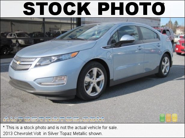 Stock photo for this 2013 Chevrolet Volt  Voltec 111 kW Plug-In Electric Motor/1.4 Liter GDI DOHC 16-Valve 1 Speed Automatic
