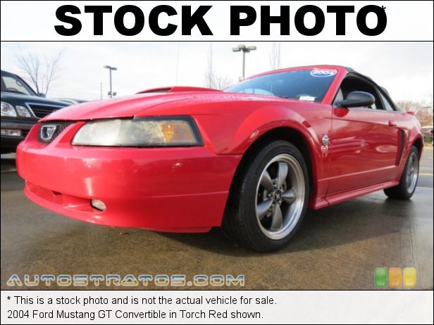Stock photo for this 2004 Ford Mustang GT Convertible 4.6 Liter SOHC 16-Valve V8 5 Speed Manual