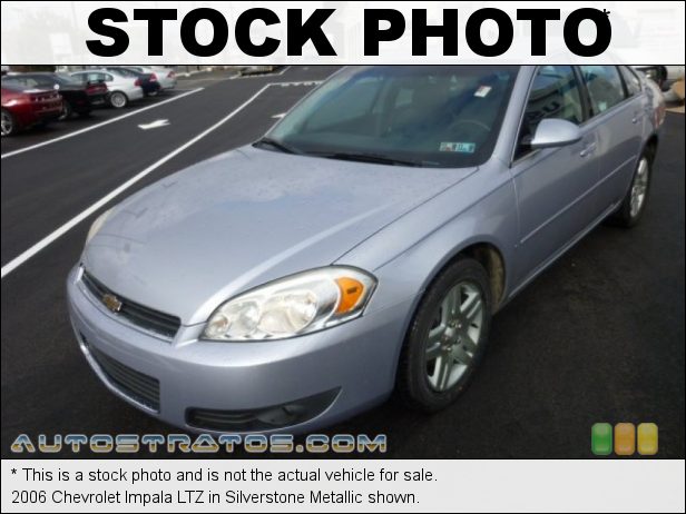 Stock photo for this 2006 Chevrolet Impala LTZ 3.9 liter OHV 12 Valve VVT V6 4 Speed Automatic