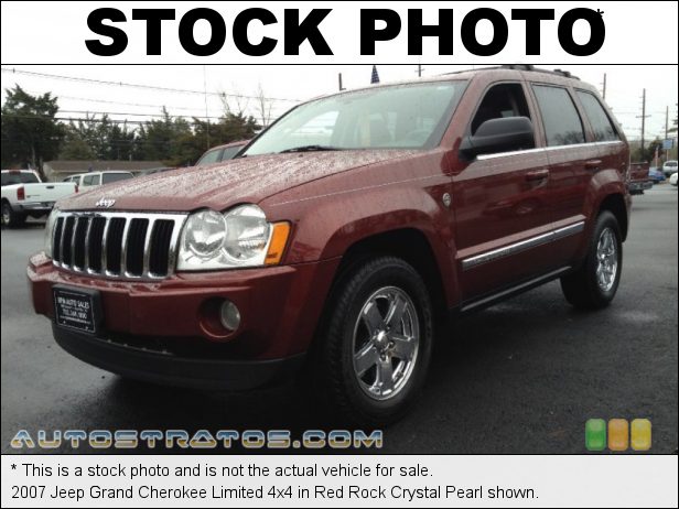 Stock photo for this 2007 Jeep Grand Cherokee Limited 4x4 5.7 Liter HEMI OHV 16-Valve V8 5 Speed Automatic