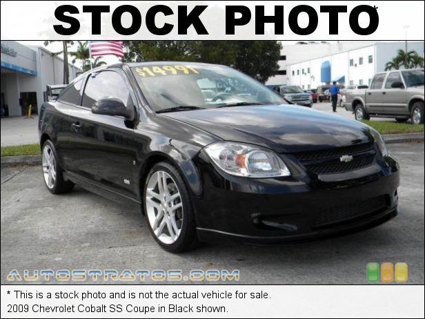 Stock photo for this 2009 Chevrolet Cobalt SS Coupe 2.0 Liter Turbocharged DOHC 16-Valve VVT Ecotec 4 Cylinder 5 Speed Manual