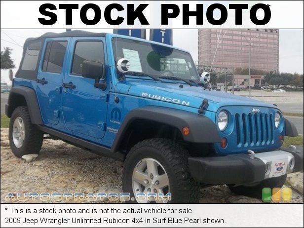 Stock photo for this 2009 Jeep Wrangler Unlimited Rubicon 4x4 3.8 Liter OHV 12-Valve V6 6 Speed Manual