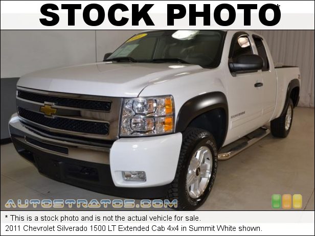 Stock photo for this 2011 Chevrolet Silverado 1500 LT Extended Cab 4x4 5.3 Liter Flex-Fuel OHV 16-Valve VVT Vortec V8 6 Speed Automatic