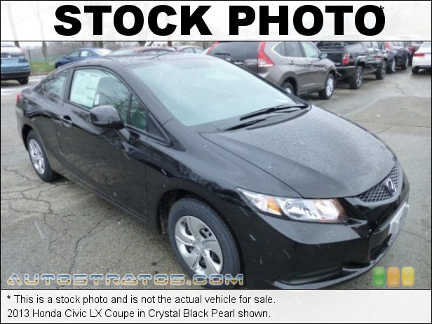 Stock photo for this 2013 Honda Civic LX Coupe 1.8 Liter SOHC 16-Valve i-VTEC 4 Cylinder 5 Speed Automatic