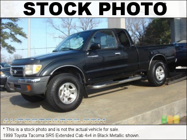Stock photo for this 1999 Toyota Tacoma Extended Cab 4x4 2.7 Liter DOHC 16-Valve 4 Cylinder 5 Speed Manual
