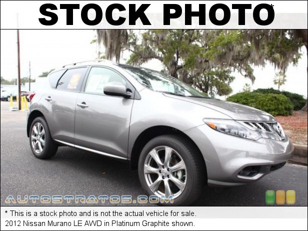 Stock photo for this 2012 Nissan Murano LE AWD 3.5 Liter DOHC 24-Valve CVTCS V6 Xtronic CVT Automatic