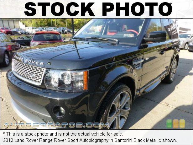 Stock photo for this 2012 Land Rover Range Rover Sport Autobiography 5.0 Liter Supercharged GDI DOHC 32-Valve DIVCT V8 6 Speed Commandshift Automatic