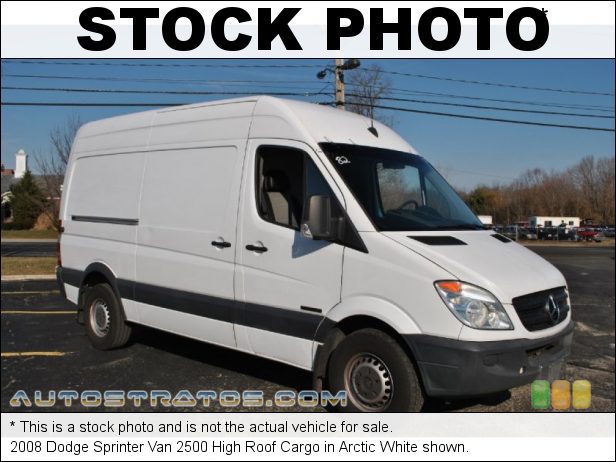 Stock photo for this 2008 Dodge Sprinter Van 2500 3.0 Liter CRD DOHC 24-Valve Turbo Diesel V6 5 Speed AutoStick Automatic Stock photo for this 2008 Dodge Sprinter Van 2500 3.0 Liter CRD DOHC 24-Valve Turbo Diesel V6 5 Speed AutoStick Automatic