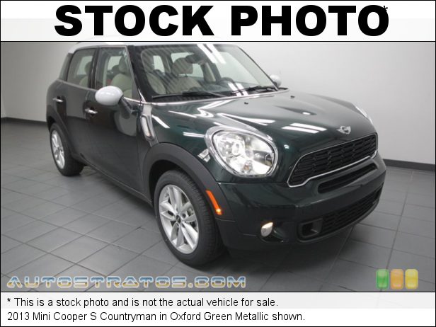 Stock photo for this 2013 Mini Cooper S Countryman 1.6 Liter DI Twin-Scroll Turbocharged DOHC 16-Valve VVT 4 Cylind 6 Speed Manual