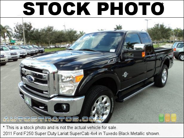Stock photo for this 2011 Ford F250 Super Duty Lariat SuperCab 4x4 6.7 Liter OHV 32-Valve B20 Power Stroke Turbo-Diesel V8 6 Speed TorqShift Automatic