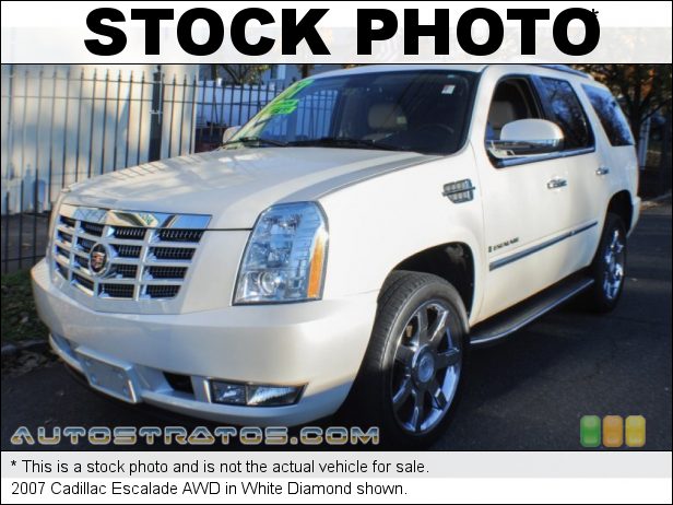 Stock photo for this 2007 Cadillac Escalade AWD 6.2 Liter OHV 16-Valve VVT V8 6 Speed Automatic