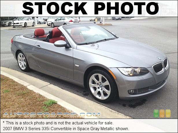 Stock photo for this 2007 BMW 3 Series 335i Convertible 3.0L Twin Turbocharged DOHC 24V VVT Inline 6 Cylinder 6 Speed Manual