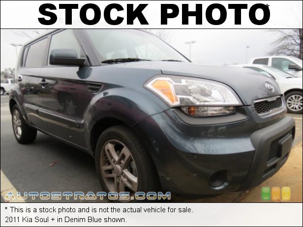 Stock photo for this 2011 Kia Soul  2.0 Liter DOHC 16-Valve CVVT 4 Cylinder 4 Speed Automatic