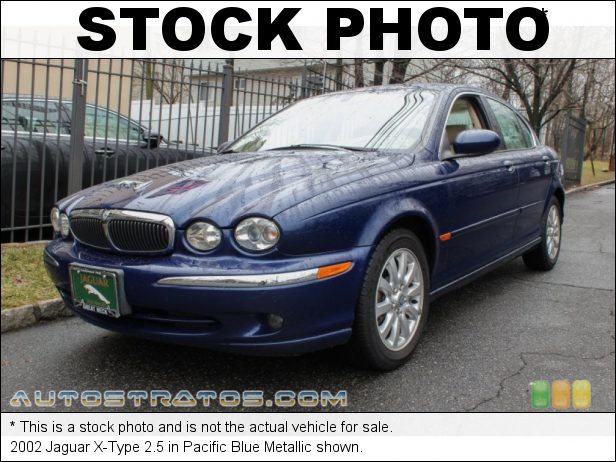 Stock photo for this 2002 Jaguar X-Type 2.5 2.5 Liter DOHC 24 Valve V6 5 Speed Manual
